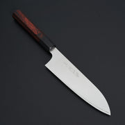 Hitohira Imojiya TH Damascus Santoku 180mm Pakka Handle-Knife-Hitohira-Carbon Knife Co