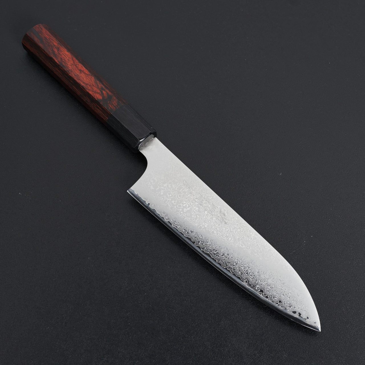 Hitohira Imojiya TH Damascus Santoku 180mm Pakka Handle-Knife-Hitohira-Carbon Knife Co