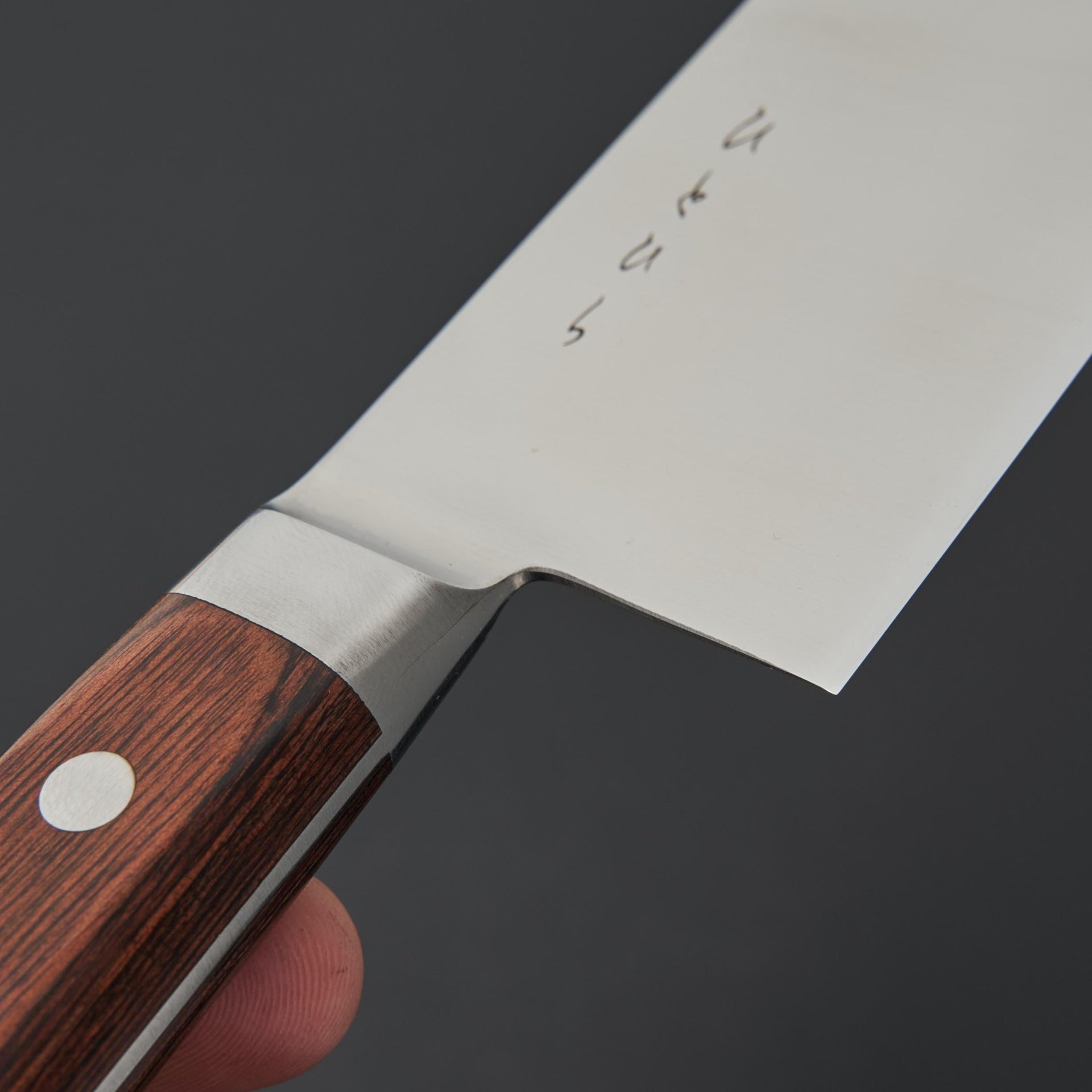 Hitohira KH Stainless Western Nakiri 180mm-Knife-Hitohira-Carbon Knife Co