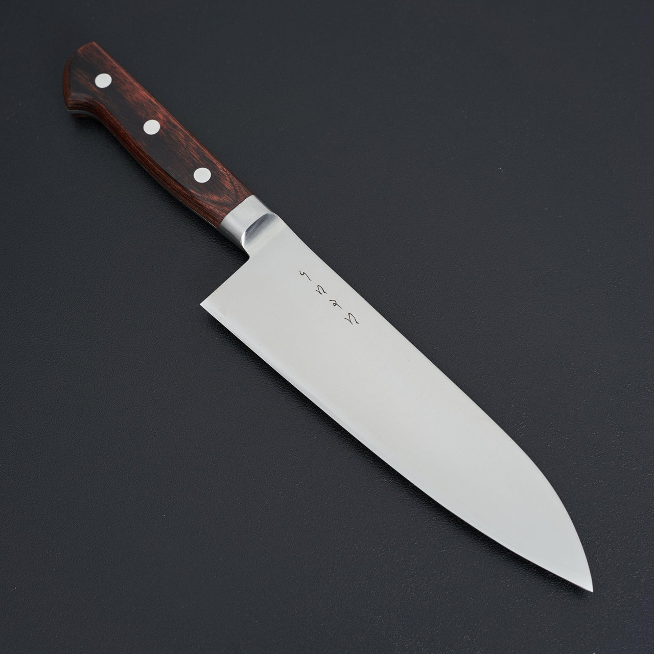 Hitohira KH Western Stainless Santoku 180mm-Knife-Kanehide-Carbon Knife Co