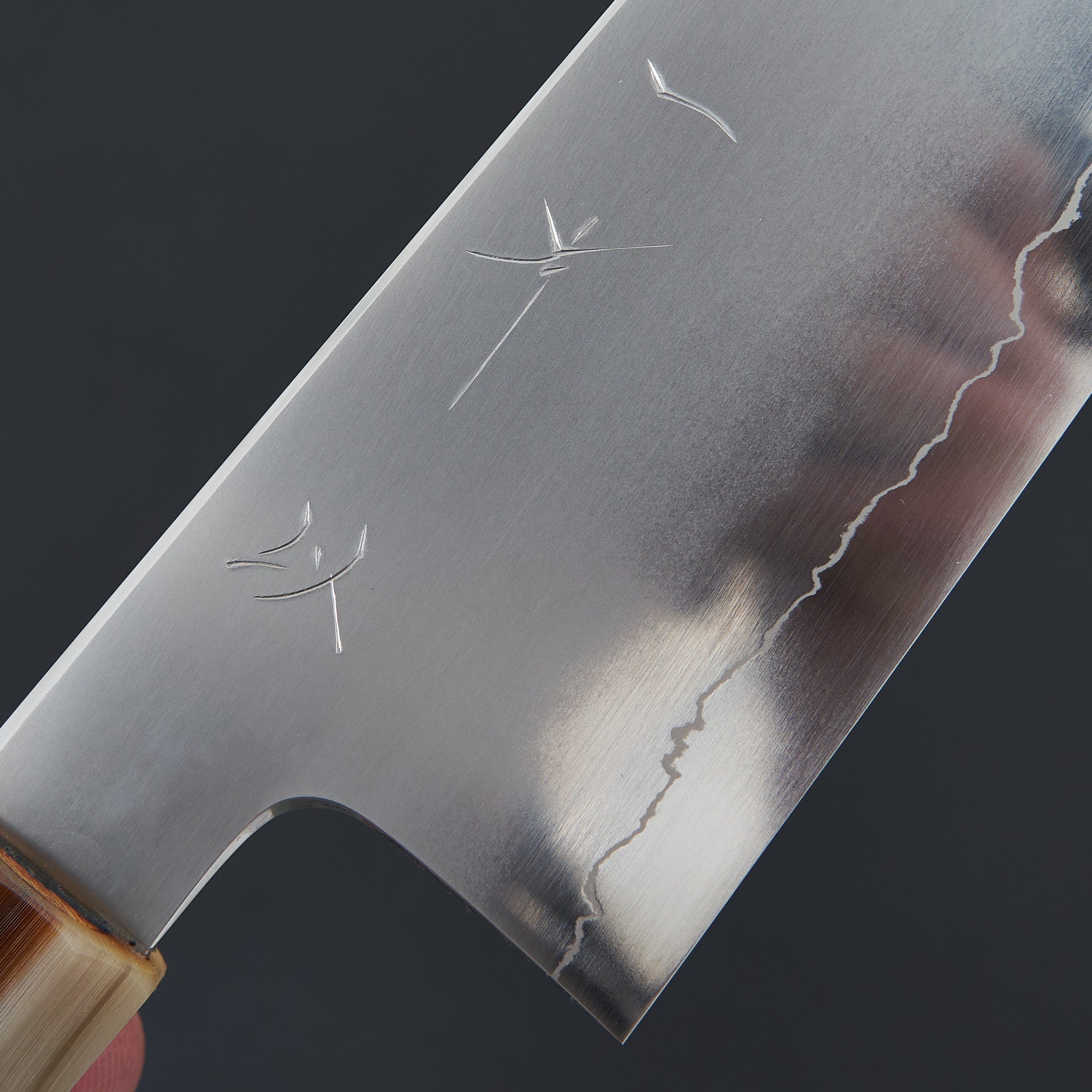 Hitohira Kikuchiyo Izo Silver #3 Gyuto 240mm Yakusugi Cedar Handle