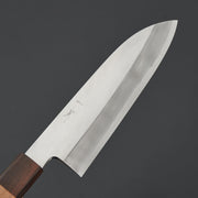Hitohira Kikuchiyo Kyuzo White #2 Migaki Santoku 180mm Cherry Wood-Knife-Hitohira-Carbon Knife Co