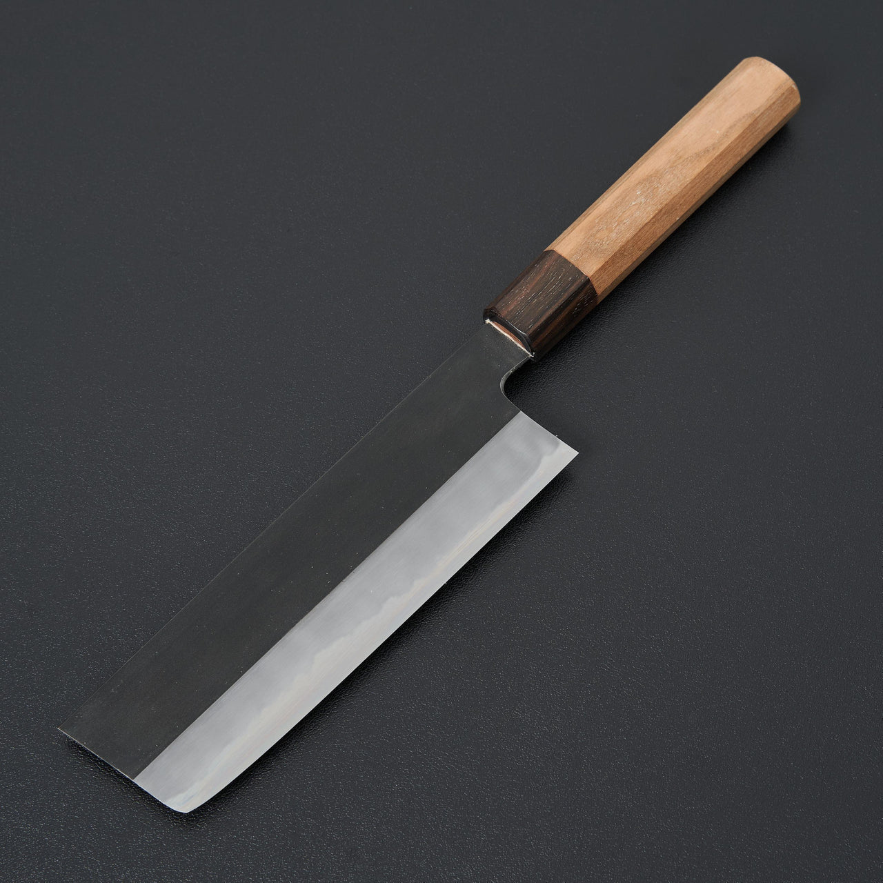 Hitohira Kikuchiyo Kyuzo White#2 Kurouchi Nakiri 180mm Cherry Wood-Knife-Hitohira-Carbon Knife Co