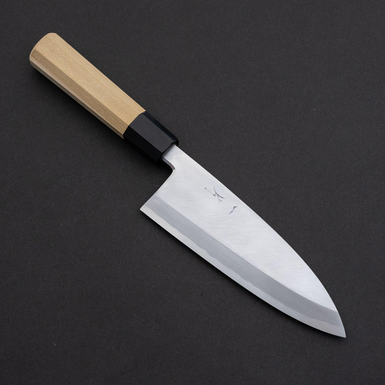 Hitohira Kikuchiyo Manzo Blue #2 Deba 165mm-Knife-Hitohira-Carbon Knife Co