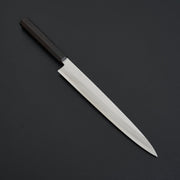 Hitohira Kikuchiyo Manzo Blue #2 Yanagiba 240mm Ebony Handle (Saya)-Knife-Hitohira-Carbon Knife Co