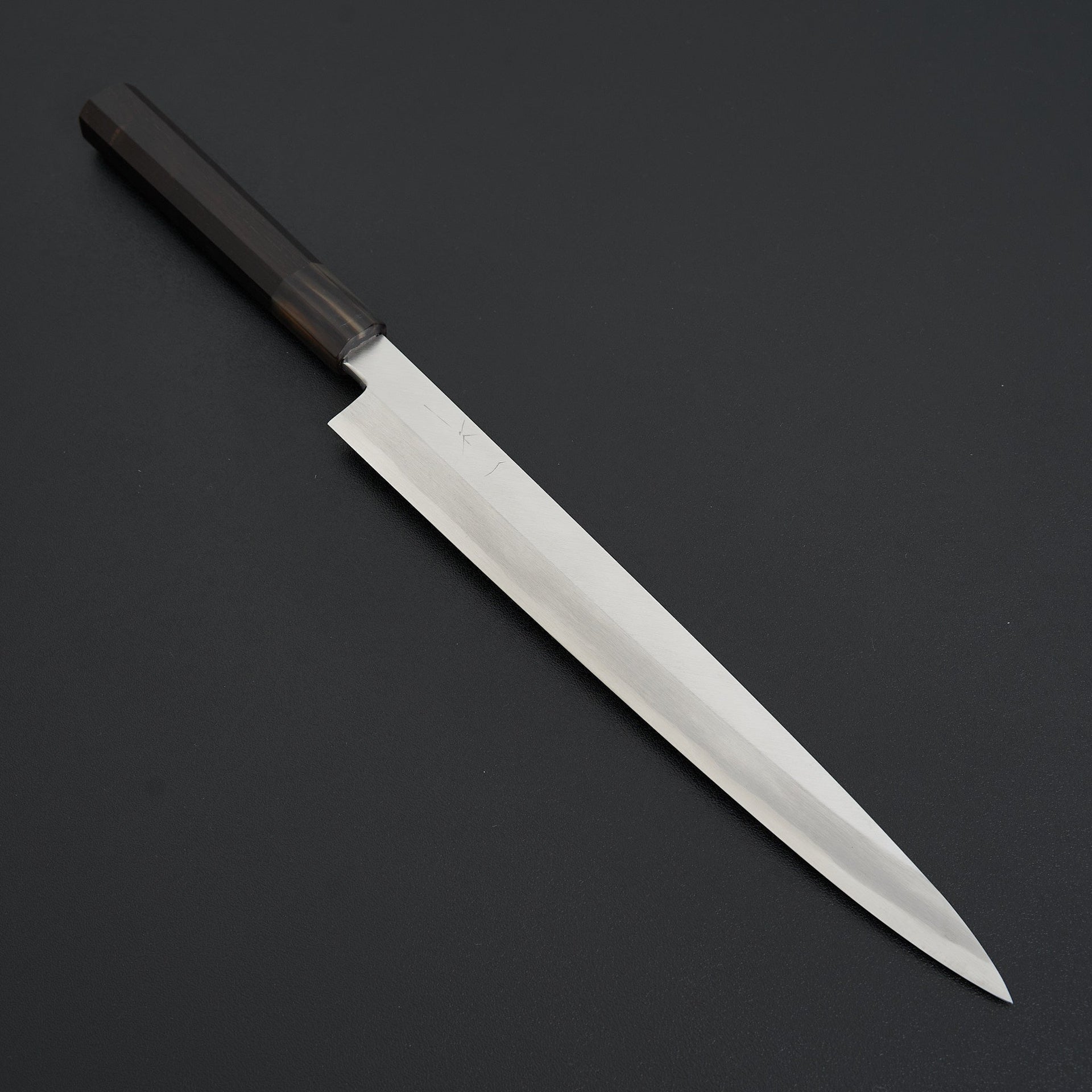 Hitohira Kikuchiyo Manzo Blue #2 Yanagiba 270mm Ebony Handle (Saya)-Knife-Hitohira-Carbon Knife Co