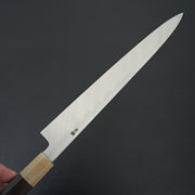Hitohira Kikuchiyo Manzo Blue #2 Yanagiba 300mm Ebony Handle (Saya)-Knife-Hitohira-Carbon Knife Co