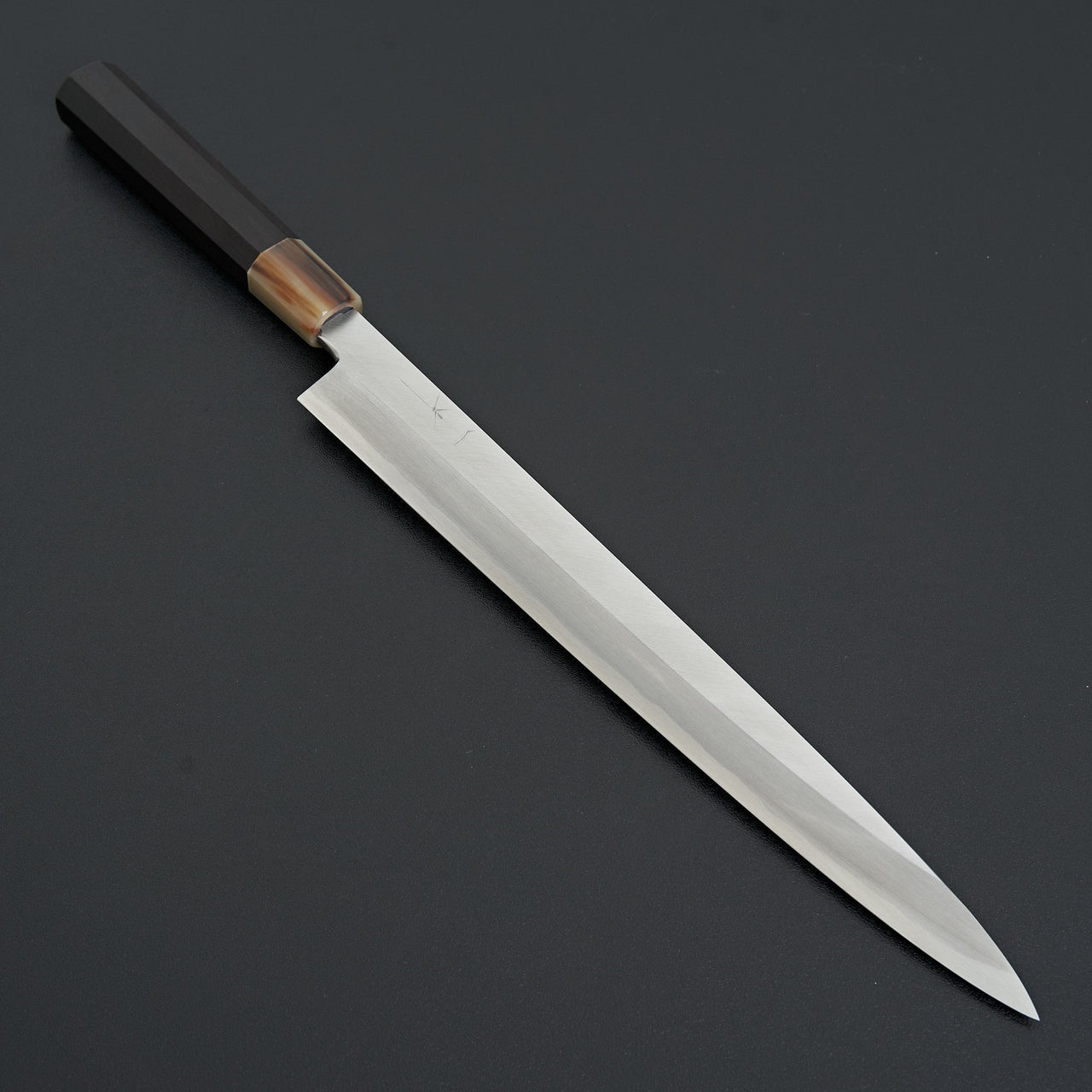 Hitohira Kikuchiyo Manzo Blue #2 Yanagiba 300mm Ebony Handle (Saya)-Knife-Hitohira-Carbon Knife Co