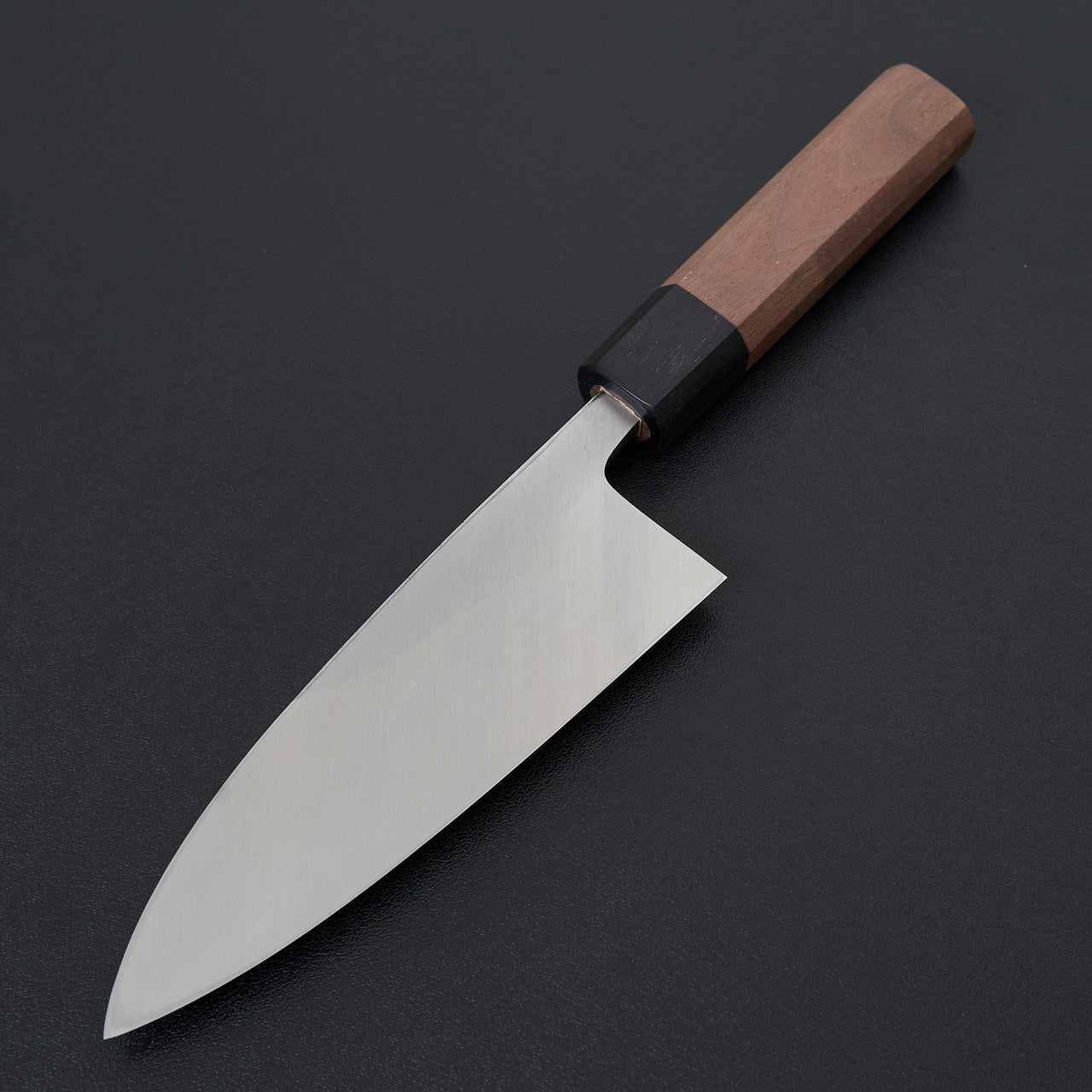 Hitohira Kikuchiyo Manzo White #3 Deba 150mm Walnut Handle (Saya)-Knife-Hitohira-Carbon Knife Co