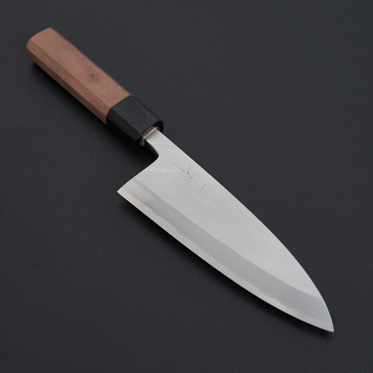 Hitohira Kikuchiyo Manzo White #3 Deba 150mm Walnut Handle (Saya)-Knife-Hitohira-Carbon Knife Co