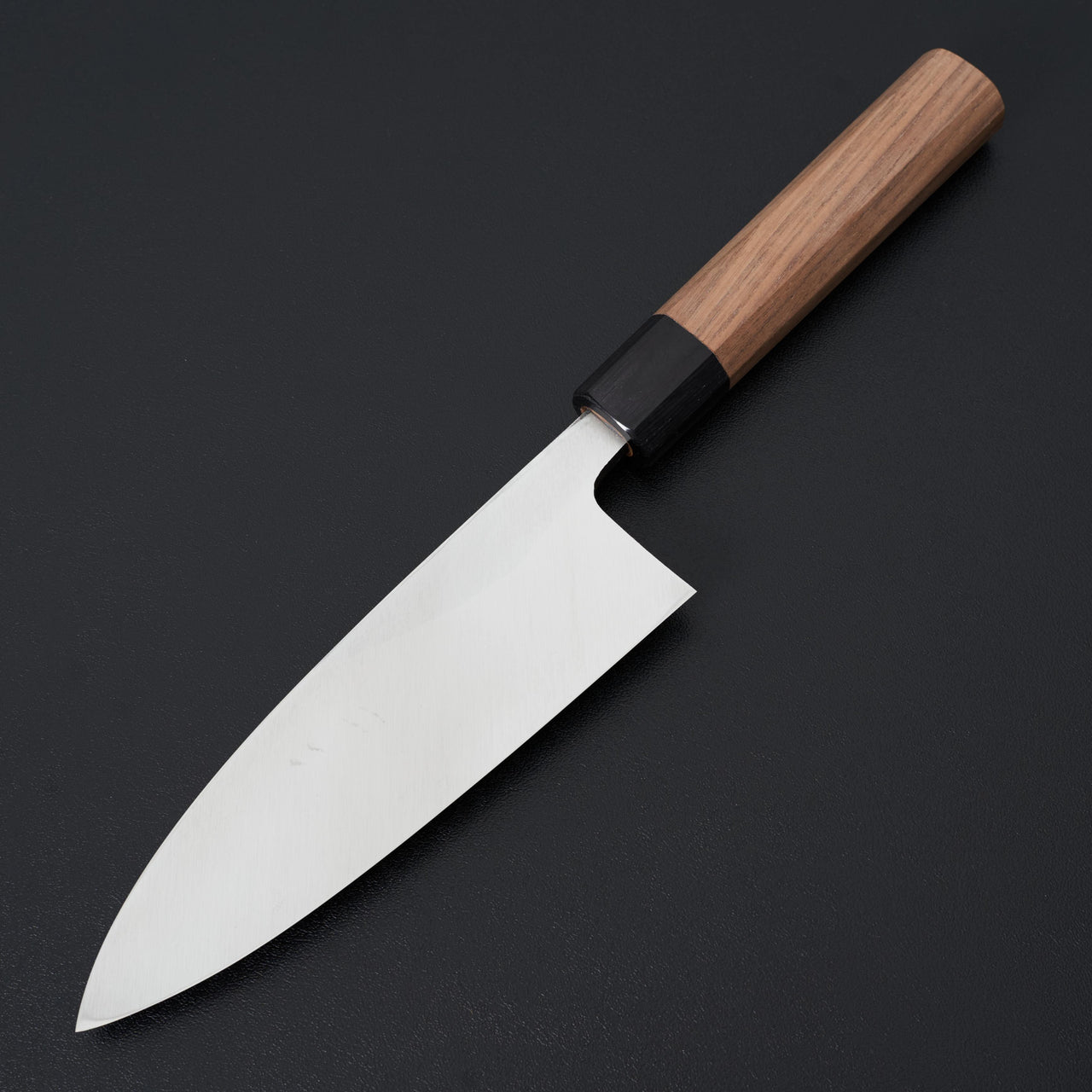 Hitohira Kikuchiyo Manzo White #3 Deba 165mm Walnut Handle (Saya)-Knife-Hitohira-Carbon Knife Co