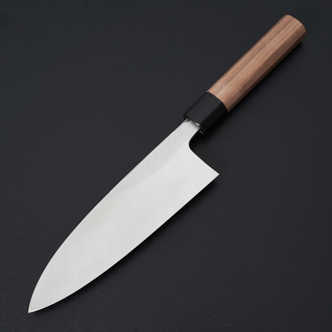 Hitohira Kikuchiyo Manzo White #3 Deba 180mm Walnut Handle (Saya)-Hitohira-Carbon Knife Co