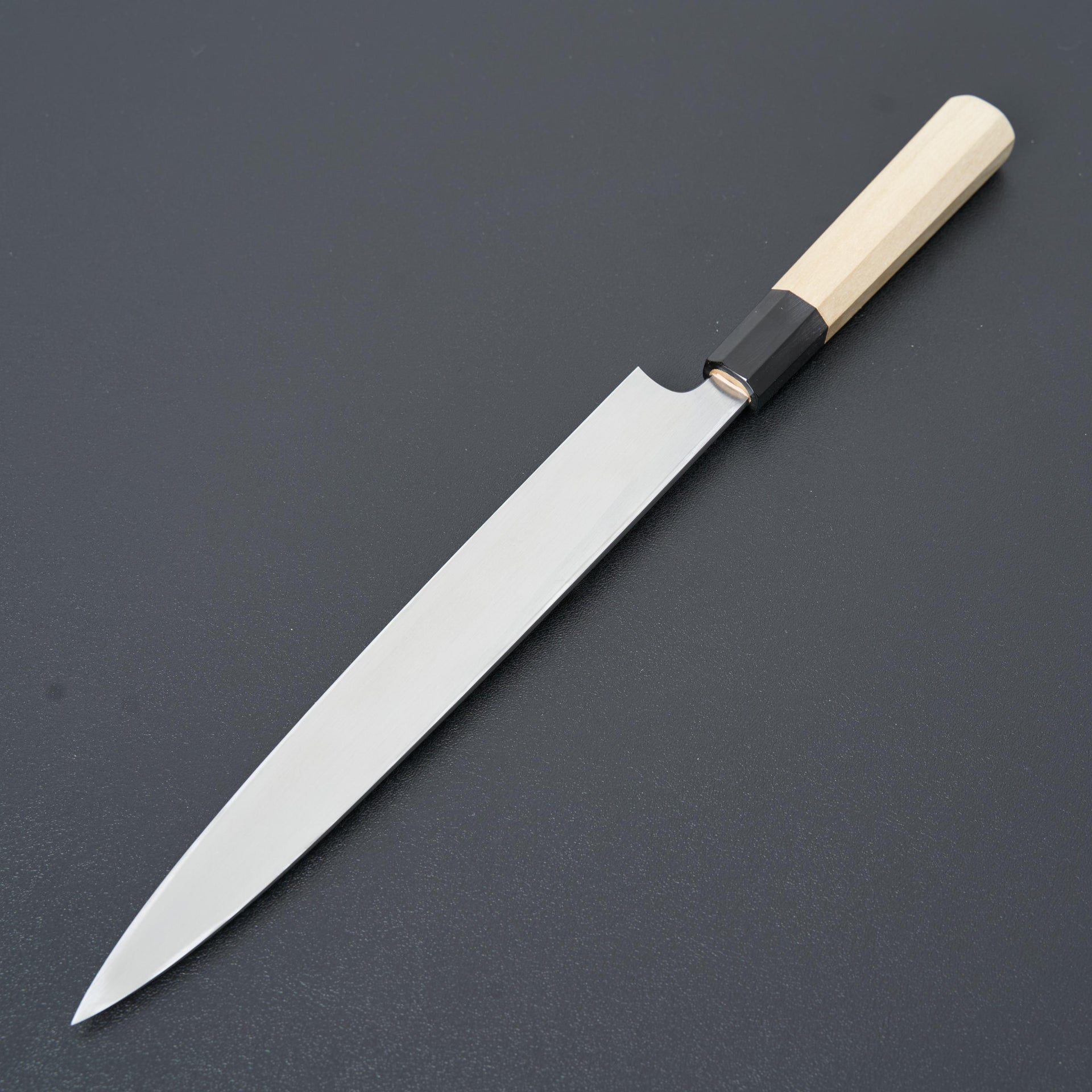 Hitohira Kikuchiyo Manzo White #3 Left-Handed Yanagiba 240mm Ho Wood-Knife-Hitohira-Carbon Knife Co