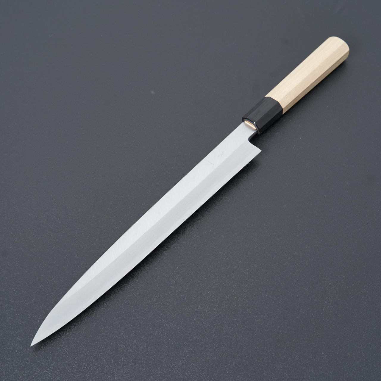 Hitohira Kikuchiyo Manzo White #3 Left-Handed Yanagiba 270mm Ho Wood Handle-Knife-Hitohira-Carbon Knife Co