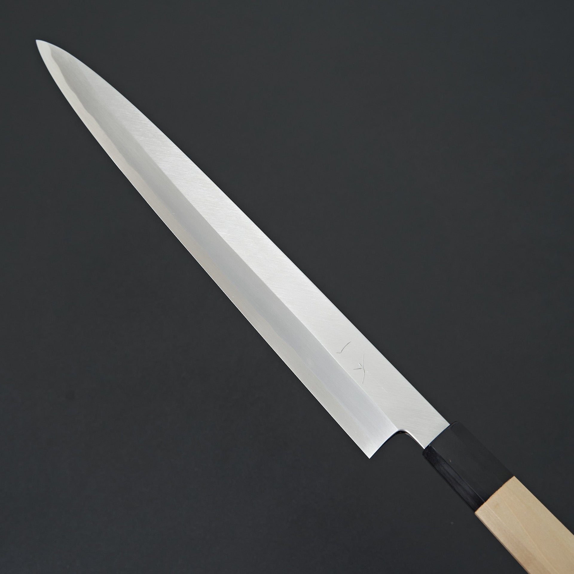 Hitohira Kikuchiyo Manzo White #3 Left-Handed Yanagiba 300mm Ho Wood Handle-Knife-Hitohira-Carbon Knife Co
