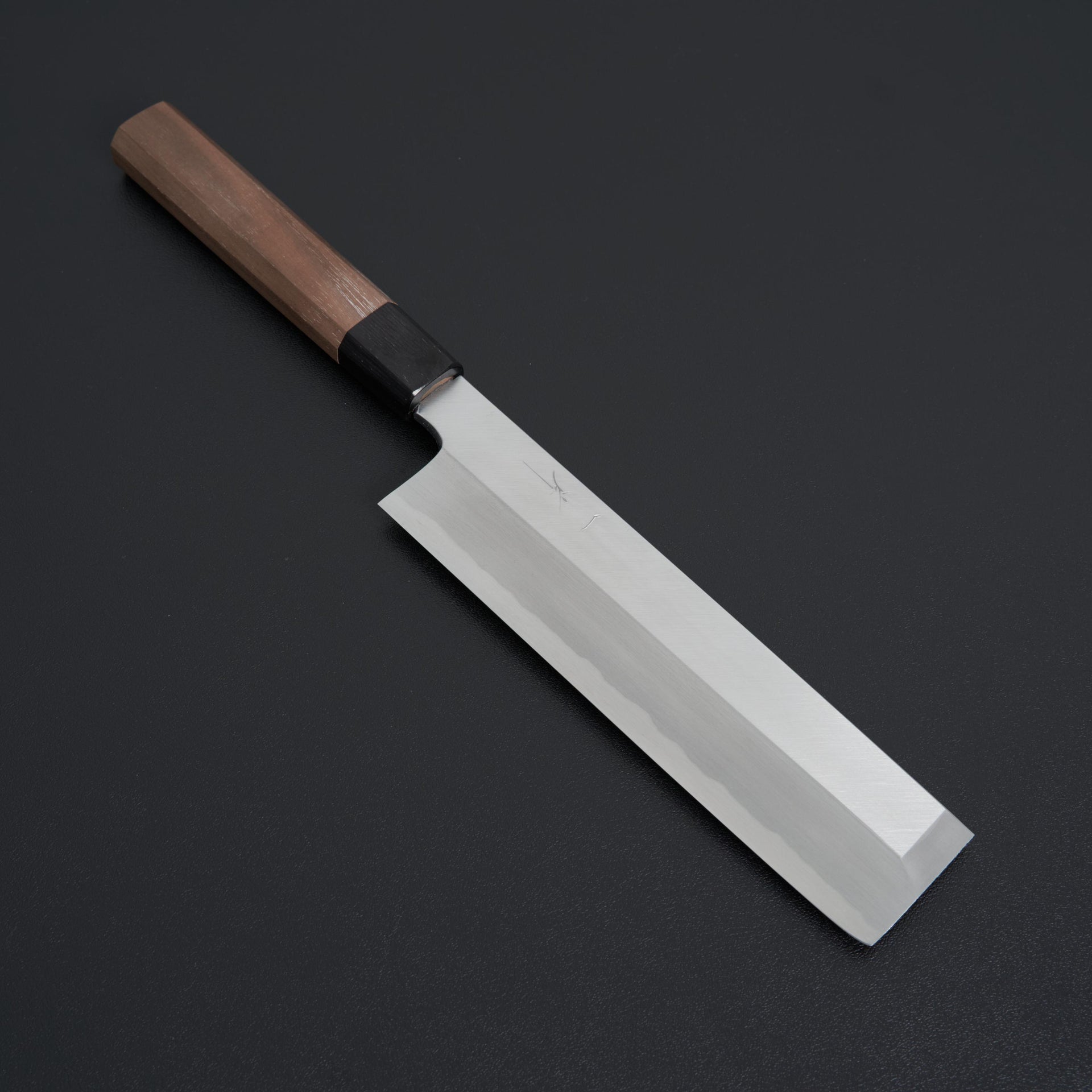 Hitohira Kikuchiyo Manzo White #3 Usuba 195mm Walnut Handle-Knife-Hitohira-Carbon Knife Co
