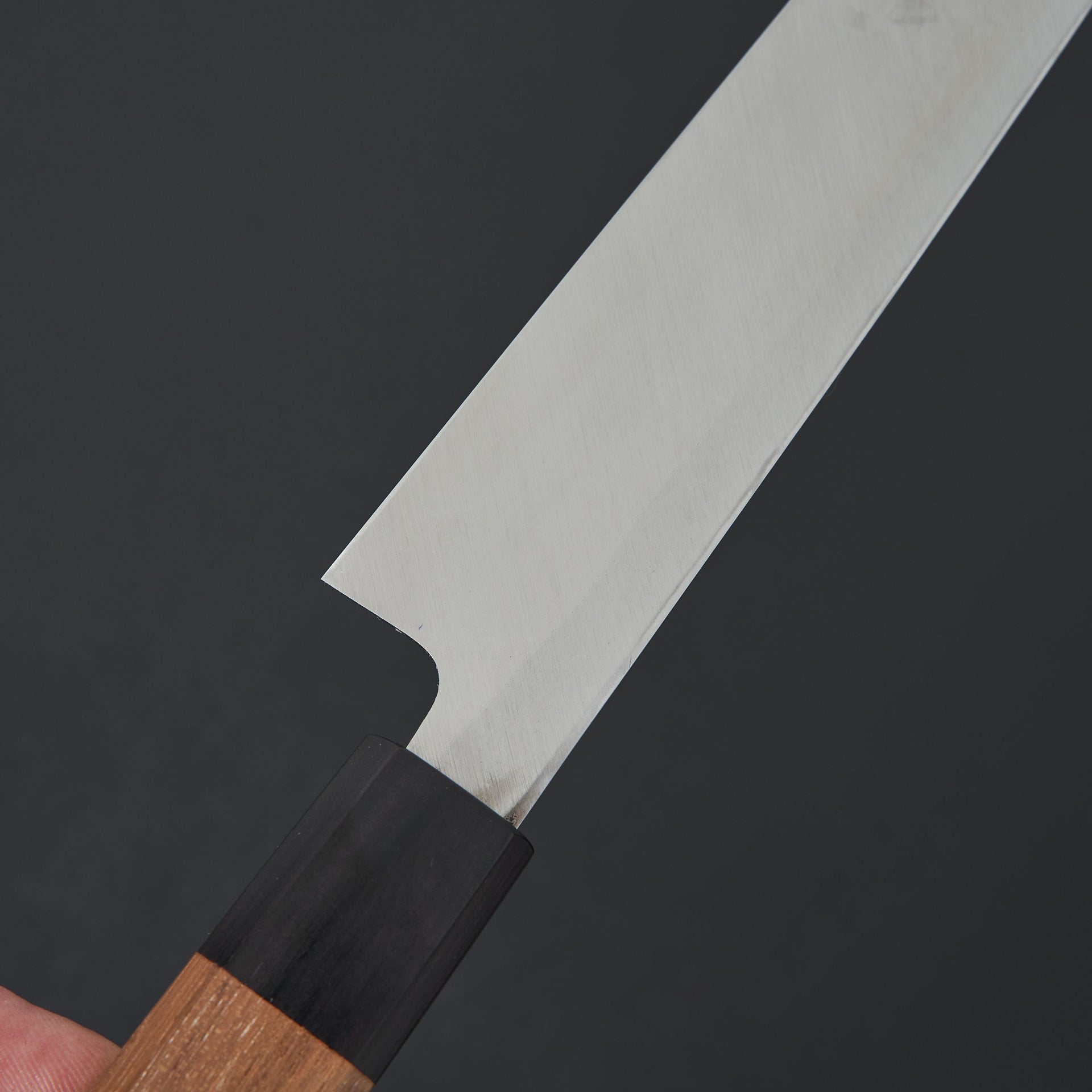 Hitohira Kikuchiyo Manzo White #3 Yanagiba 240mm Walnut Handle-Knife-Hitohira-Carbon Knife Co