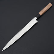 Hitohira Kikuchiyo Manzo White #3 Yanagiba 300mm Walnut Handle (Saya)-Knife-Hitohira-Carbon Knife Co