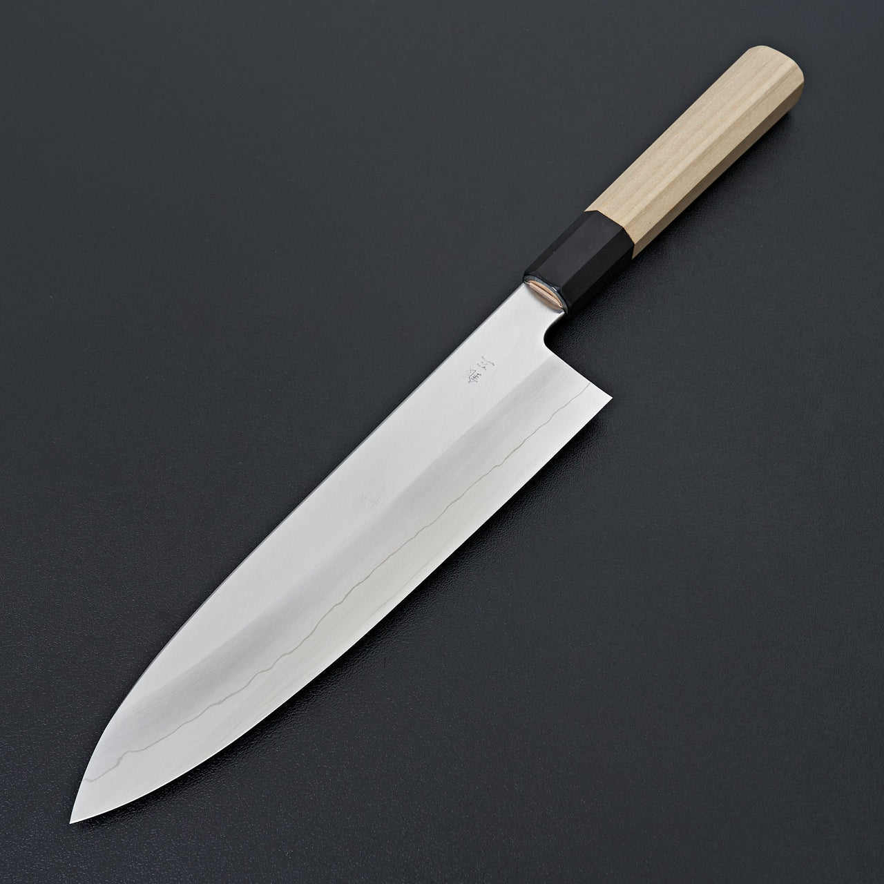 Hitohira Kikuchiyo Ren Silver #3 Gyuto 210mm-Knife-Hitohira-Carbon Knife Co