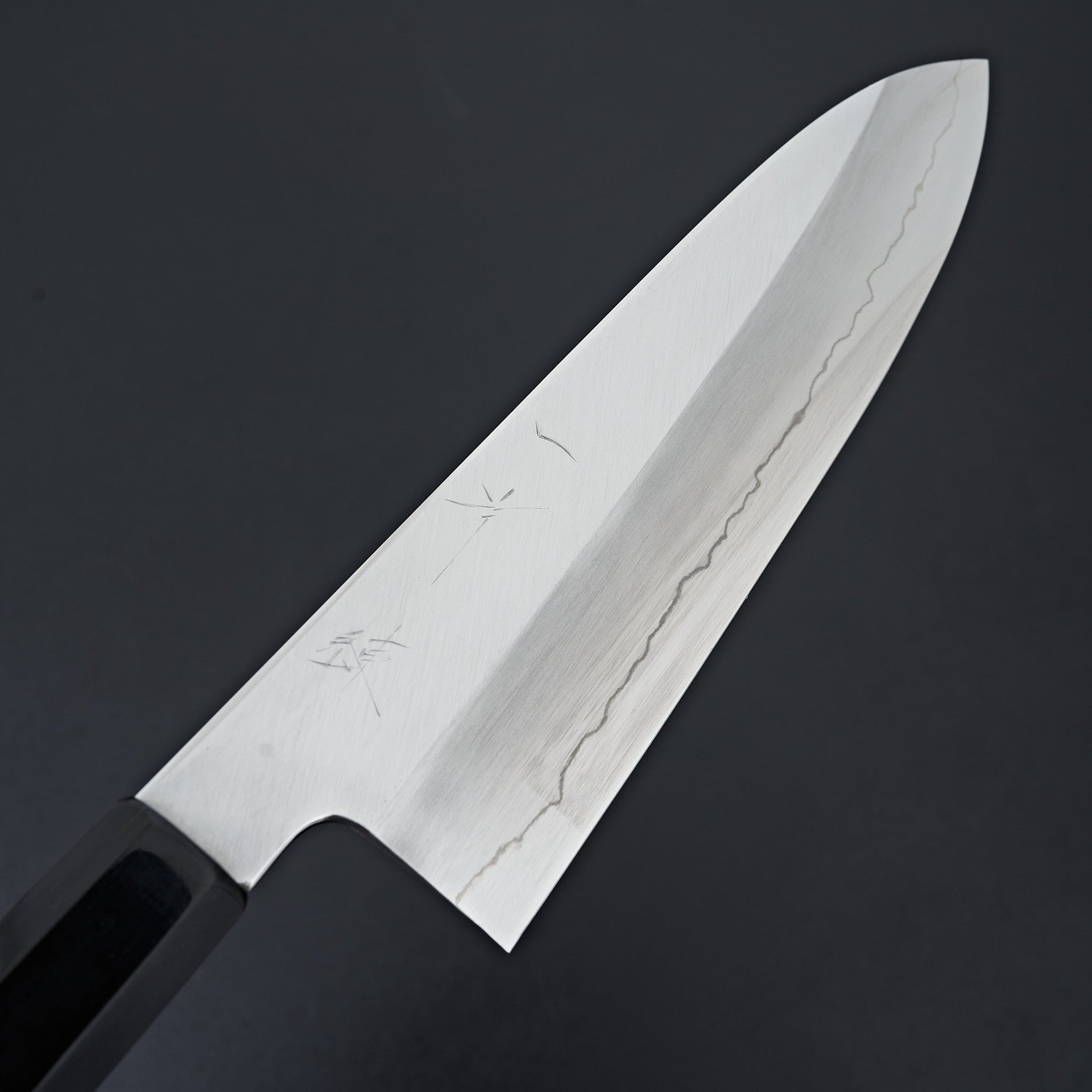 Hitohira Kikuchiyo Ren Silver #3 Gyuto 210mm-Knife-Hitohira-Carbon Knife Co