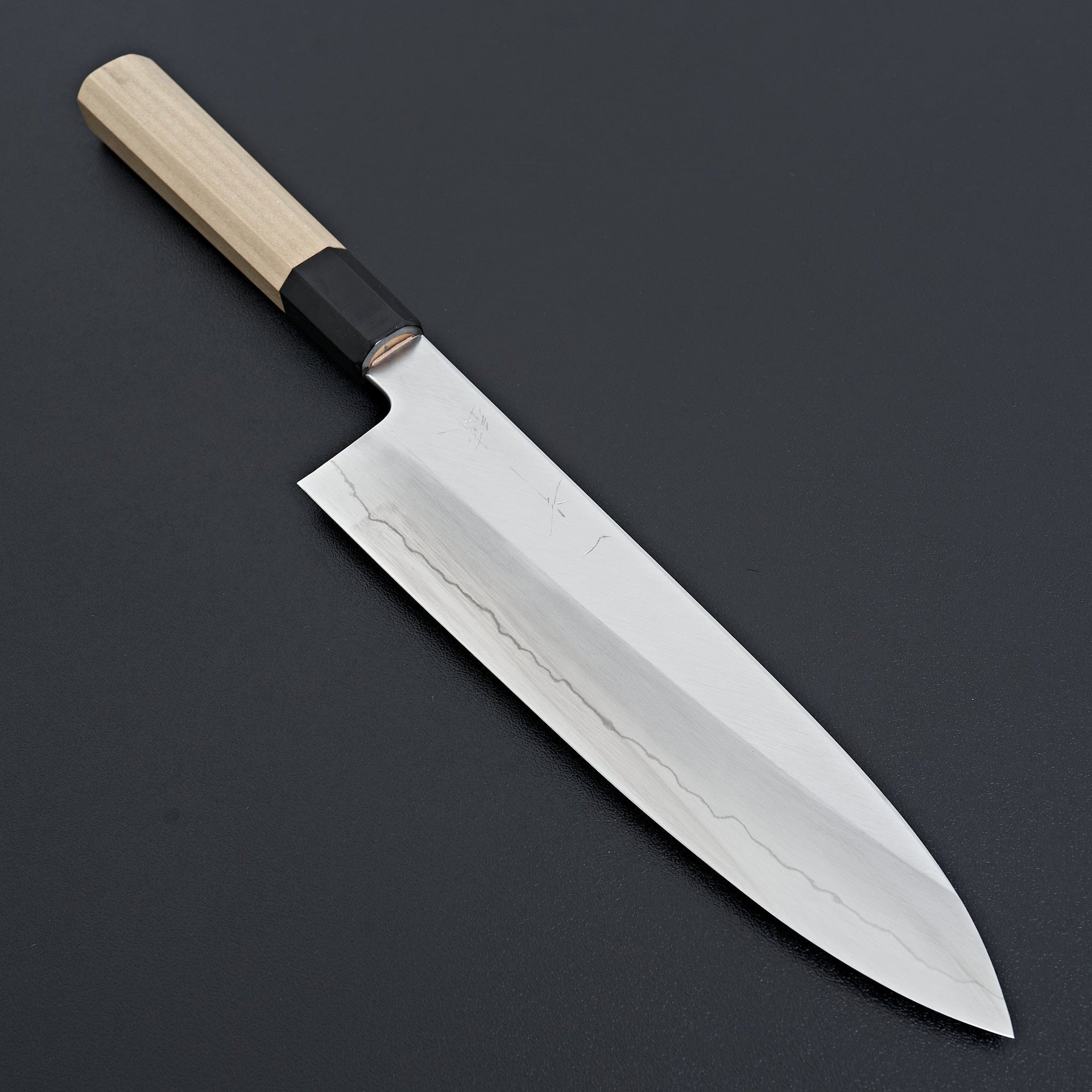Hitohira Kikuchiyo Ren Silver #3 Gyuto 210mm-Knife-Hitohira-Carbon Knife Co