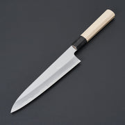 Hitohira Kikuchiyo Ren White #2 Gyuto 210mm-Knife-Hitohira-Carbon Knife Co