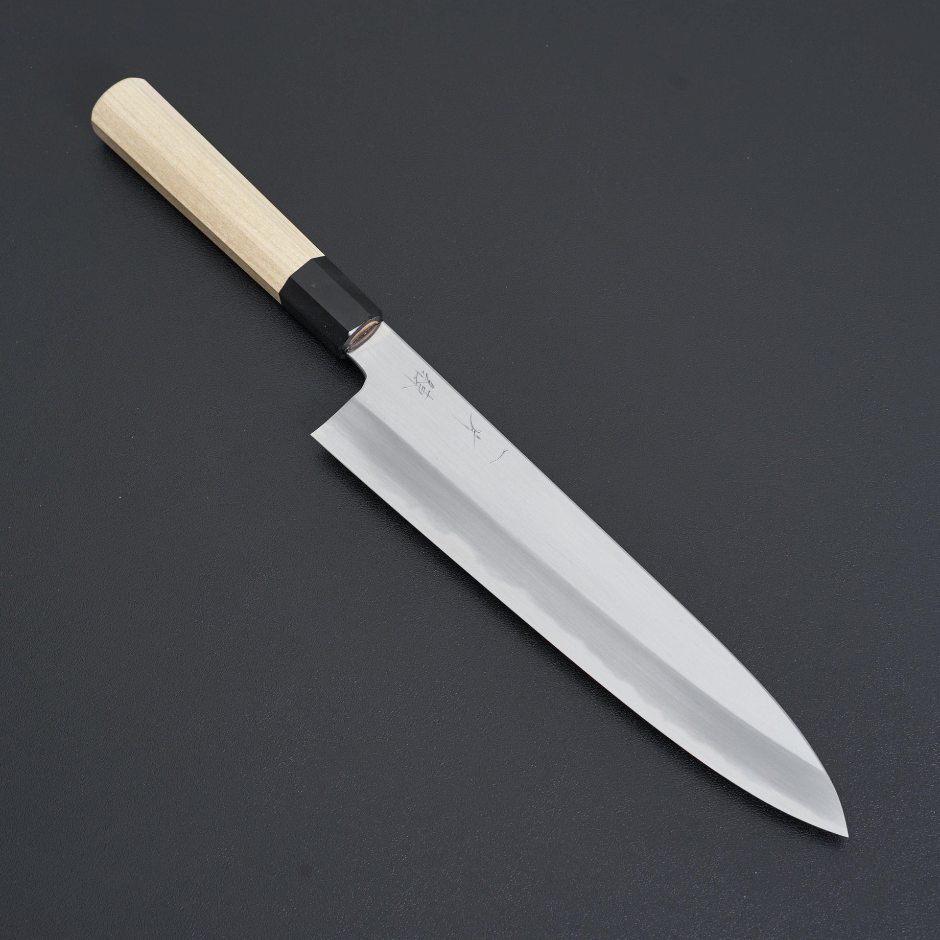Hitohira Kikuchiyo Ren White #2 Gyuto 240mm-Knife-Hitohira-Carbon Knife Co