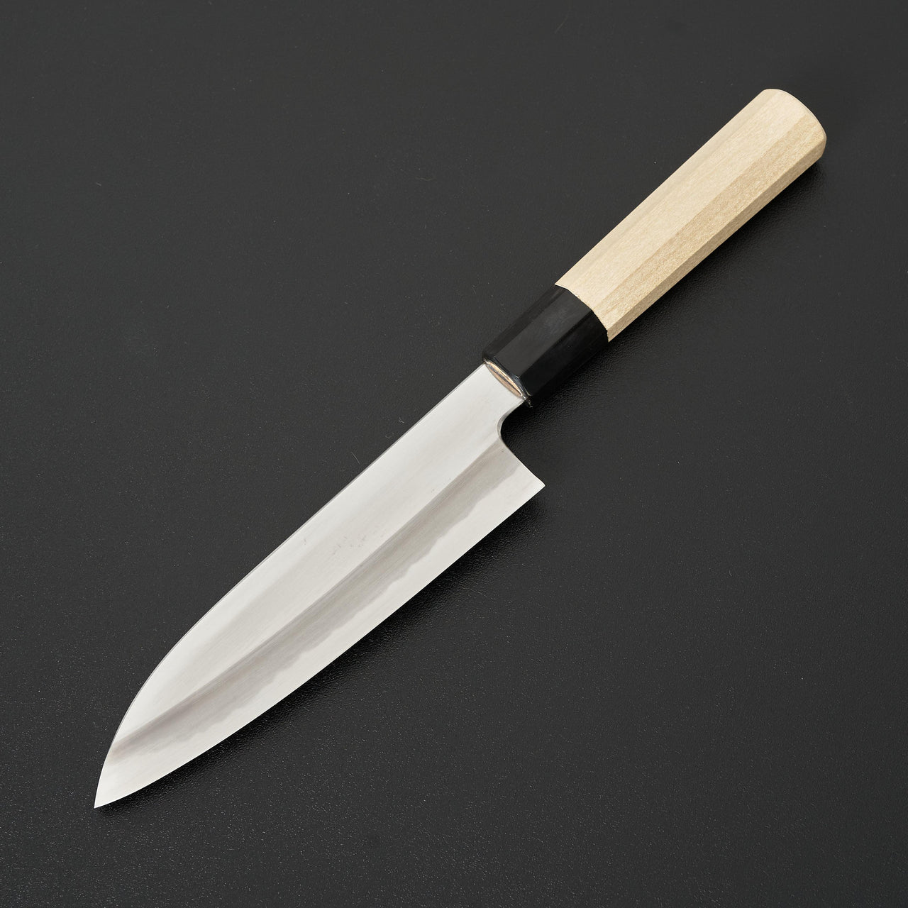 Hitohira Kikuchiyo Ren White #2 Santoku 180mm-Knife-Hitohira-Carbon Knife Co