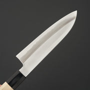 Hitohira Kikuchiyo Ren White #2 Santoku 180mm-Knife-Hitohira-Carbon Knife Co