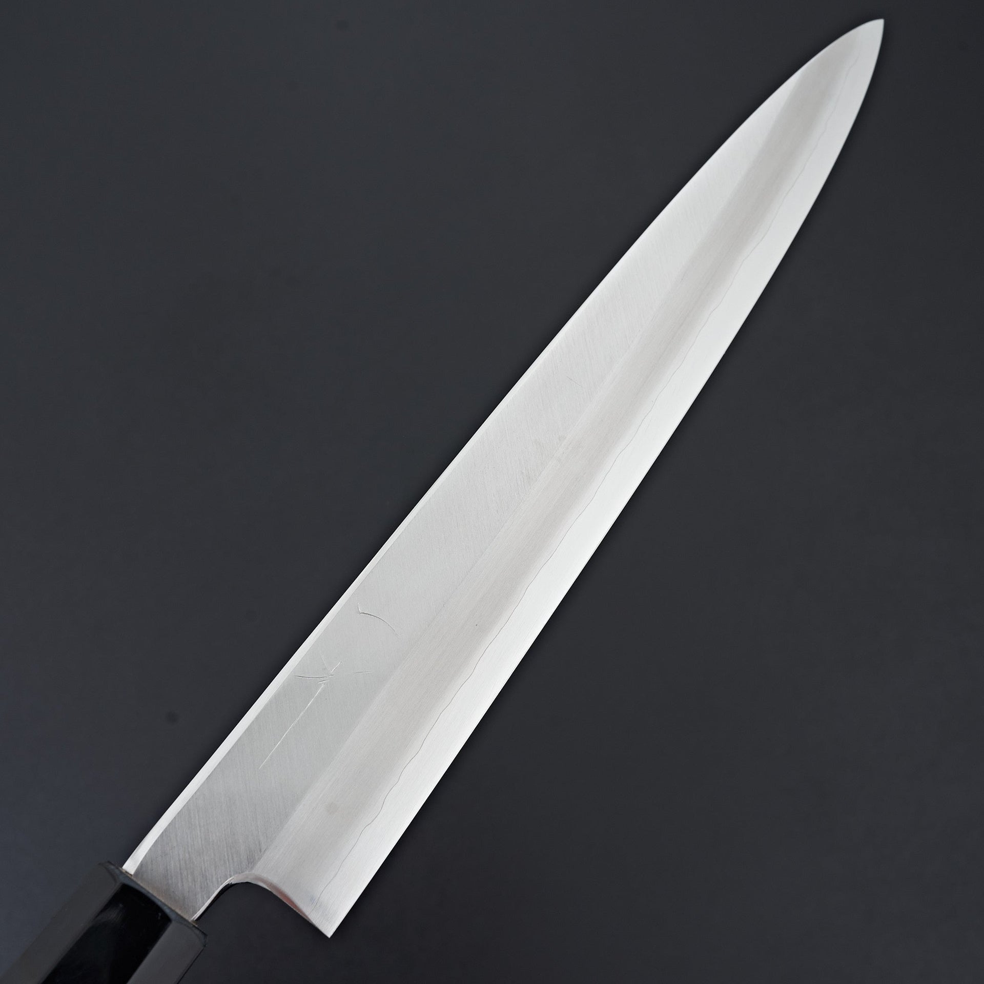 Hitohira Kikuchiyo Rikichi Silver #3 Yanagiba 240mm Ho Wood Handle (Saya)-Knife-Hitohira-Carbon Knife Co