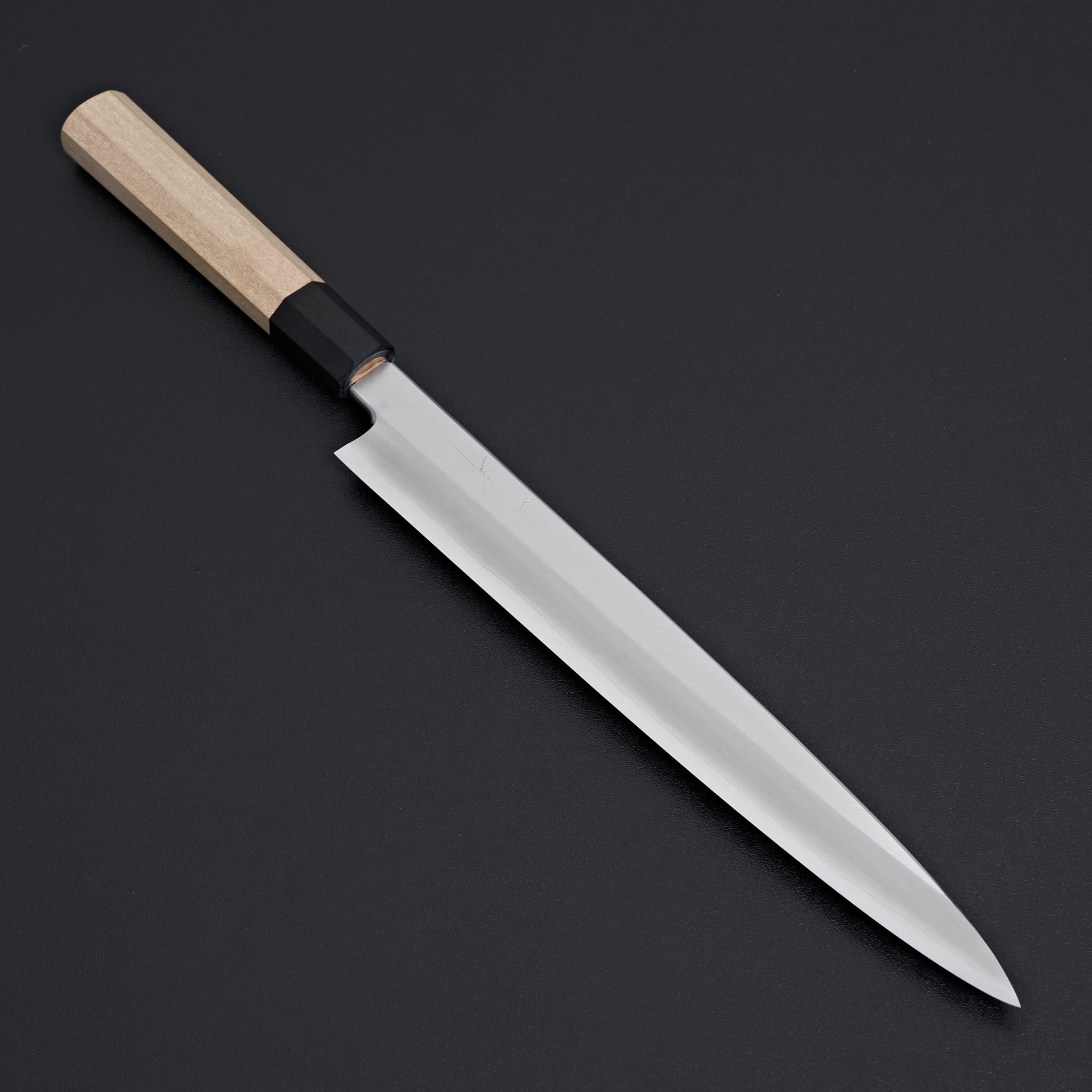 Hitohira Kikuchiyo Rikichi Silver #3 Yanagiba 270mm Ho Wood Handle (Saya)-Knife-Hitohira-Carbon Knife Co