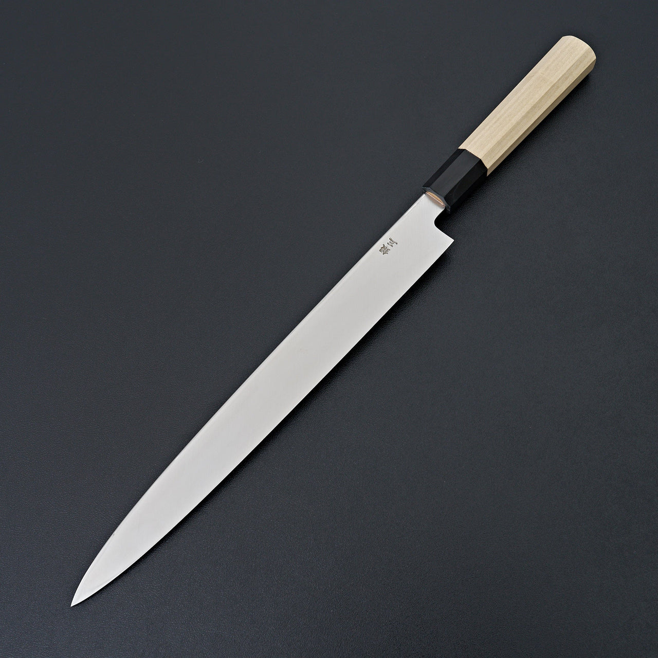 Hitohira Kikuchiyo Rikichi Silver #3 Yanagiba 300mm Ho Wood Handle (Saya)-Knife-Hitohira-Carbon Knife Co