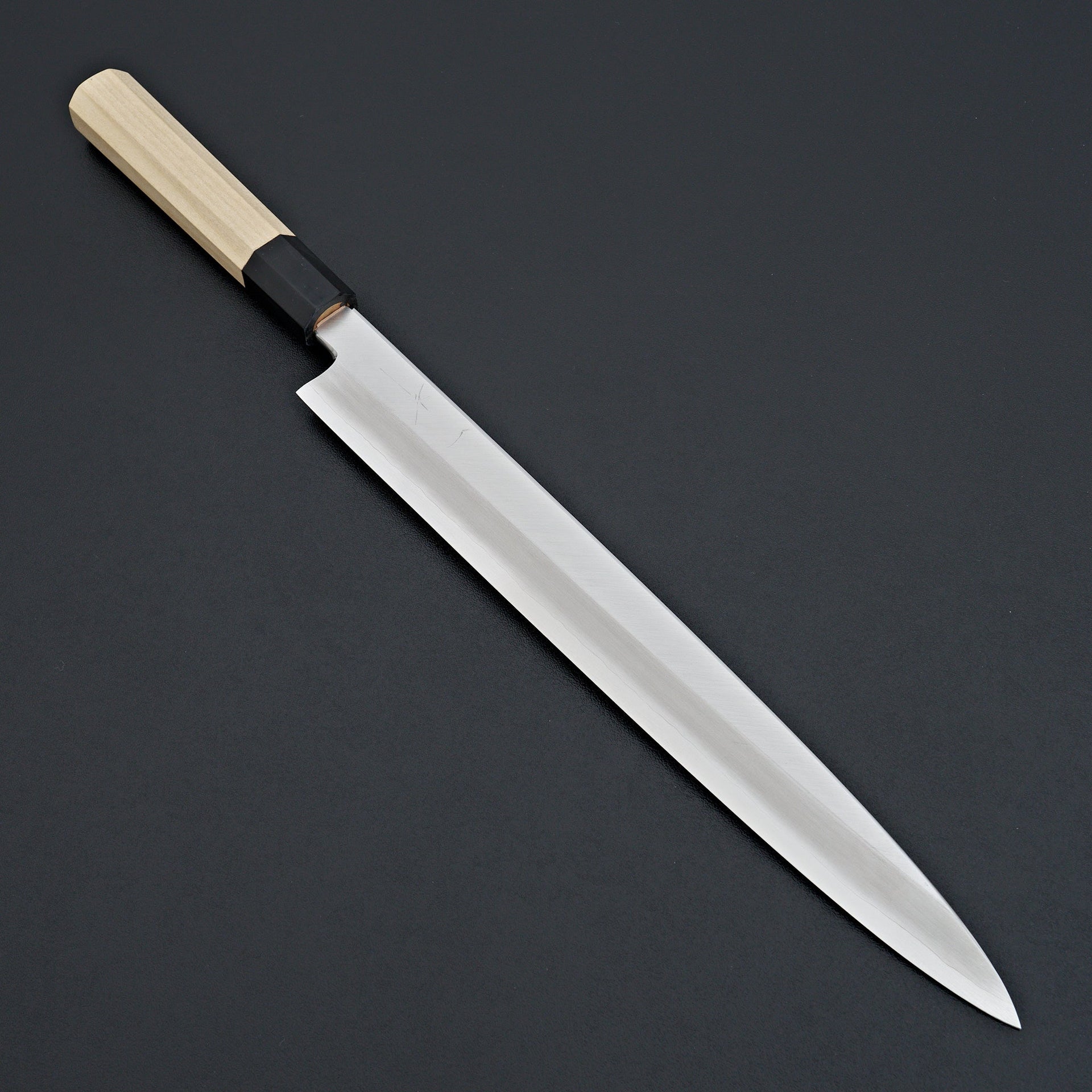 Hitohira Kikuchiyo Rikichi Silver #3 Yanagiba 300mm Ho Wood Handle (Saya)-Knife-Hitohira-Carbon Knife Co