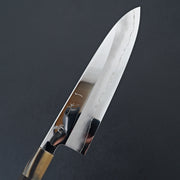 Hitohira Kikuchiyo Rou Silver #3 Mirror Polished Gyuto 210mm Ebony Handle-Knife-Hitohira-Carbon Knife Co