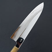 Hitohira Kikuchiyo Rou Silver #3 Mirror Polished Gyuto 210mm Ebony Handle-Knife-Hitohira-Carbon Knife Co