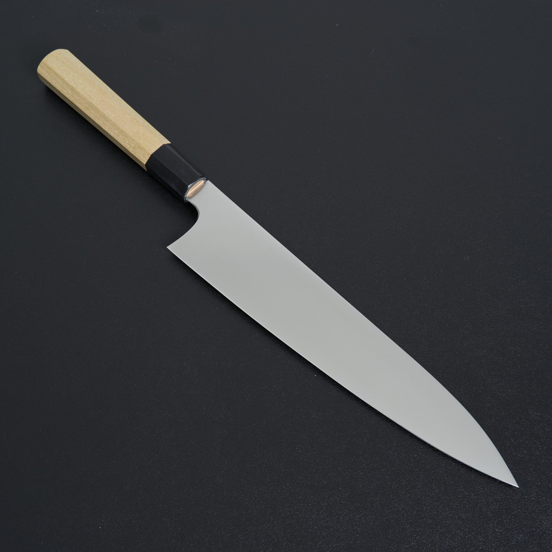 Hitohira SKR Stainless Gyuto 240mm Ho Wood Handle-Knife-Hitohira-Carbon Knife Co