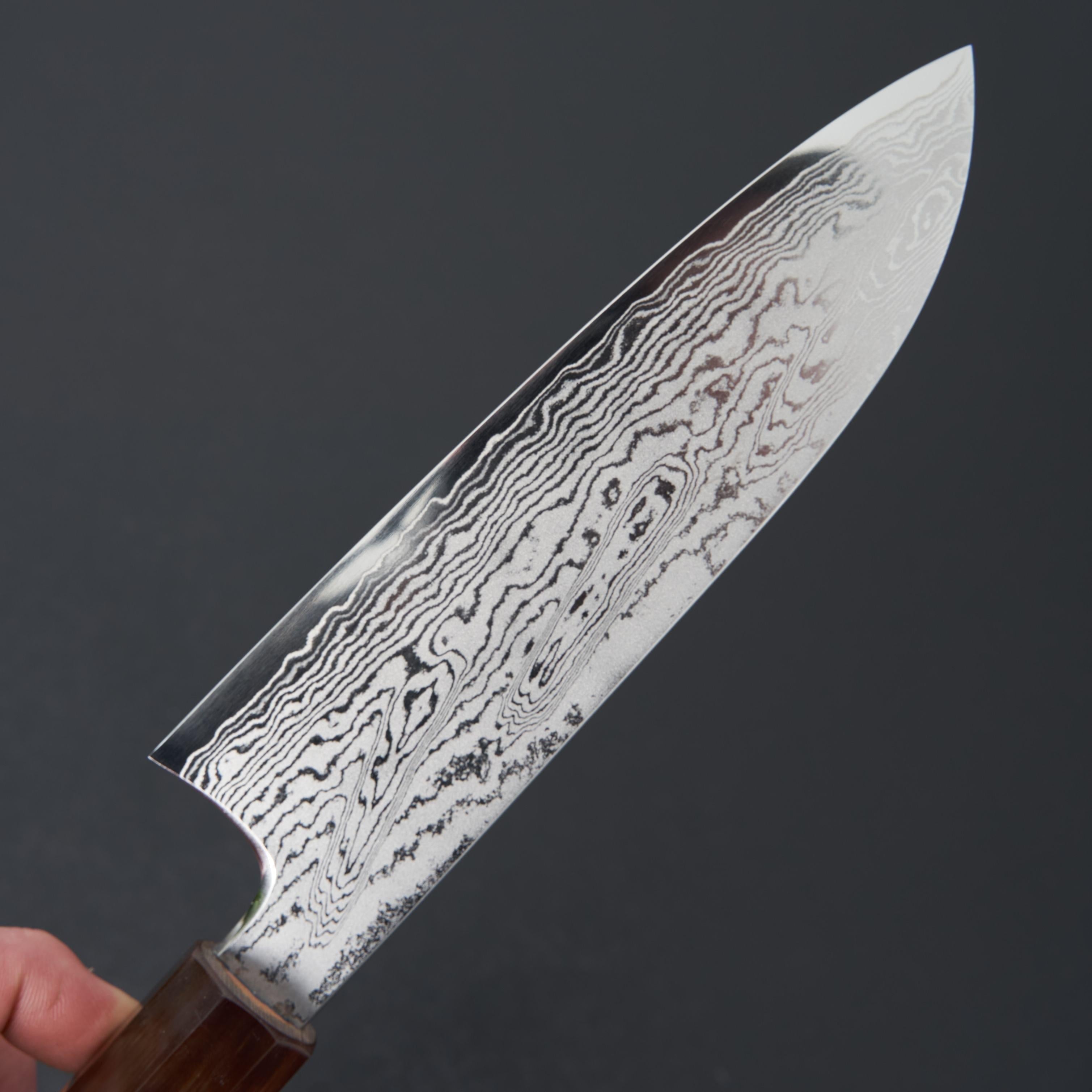 Hitohira Sakura Damascus Santoku Sakura Handle