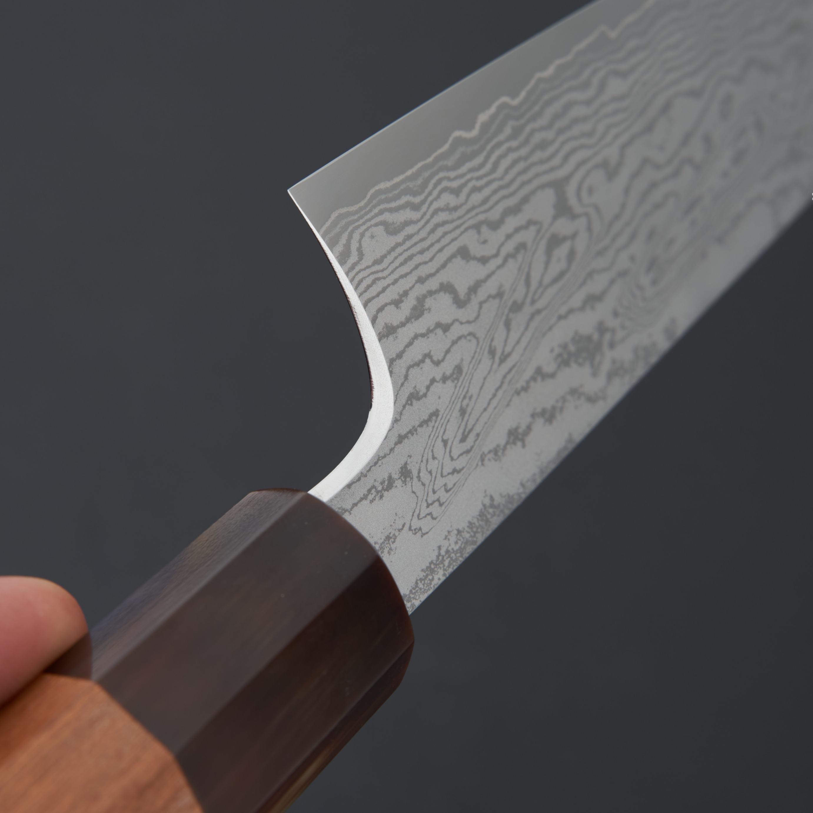 Hitohira Sakura Damascus Santoku Sakura Handle