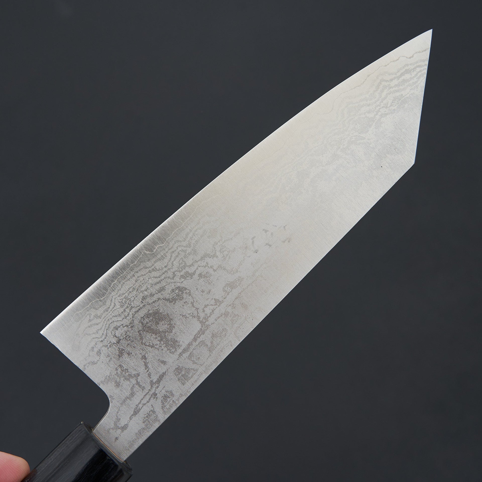 Hitohira Setsu Forged VG-10 Damascus Bunka 170mm Wood Handle-Knife-Hitohira-Carbon Knife Co
