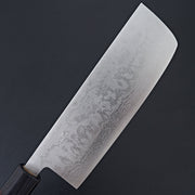 Hitohira Setsu Forged VG-10 Damascus Nakiri 165mm Wood Handle-Knife-Hitohira-Carbon Knife Co