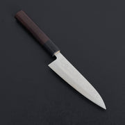 Hitohira Setsu Forged VG-10 Damascus Petty 140mm Rosewood Handle-Knife-Hitohira-Carbon Knife Co