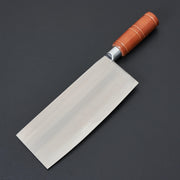 Hitohira Stainless Clad Chinese Cleaver 200mm Beechwood Handle-Knife-Hitohira-Carbon Knife Co