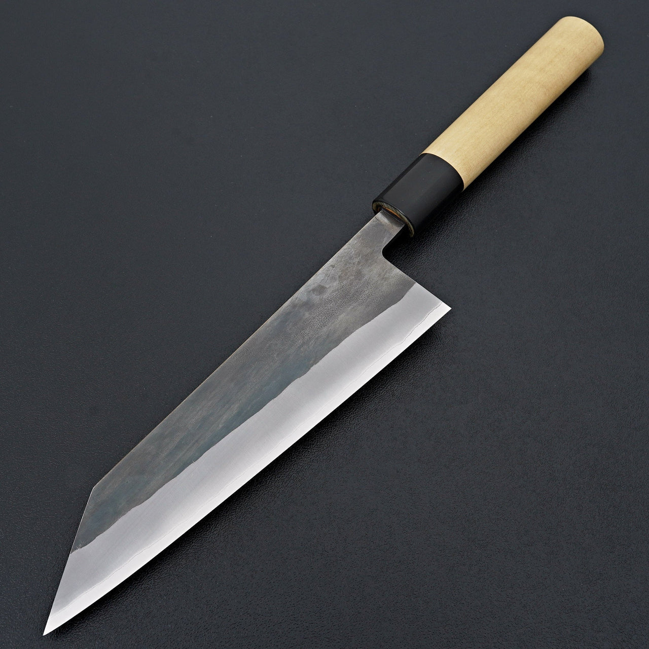 Hitohira TD Blue #2 Stainless Clad Kurouchi Bunka 170mm Ho Wood Handle (D-Shape)-Knife-Hitohira-Carbon Knife Co