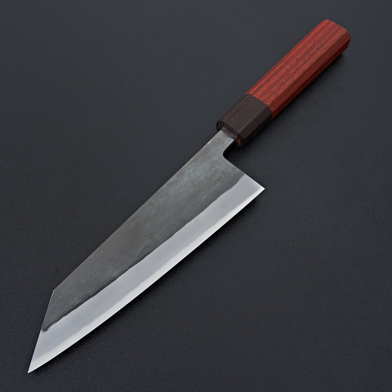 Hitohira TD Blue #2 Stainless Clad Kurouchi Bunka 170mm Padauk Handle-Knife-Hitohira-Carbon Knife Co