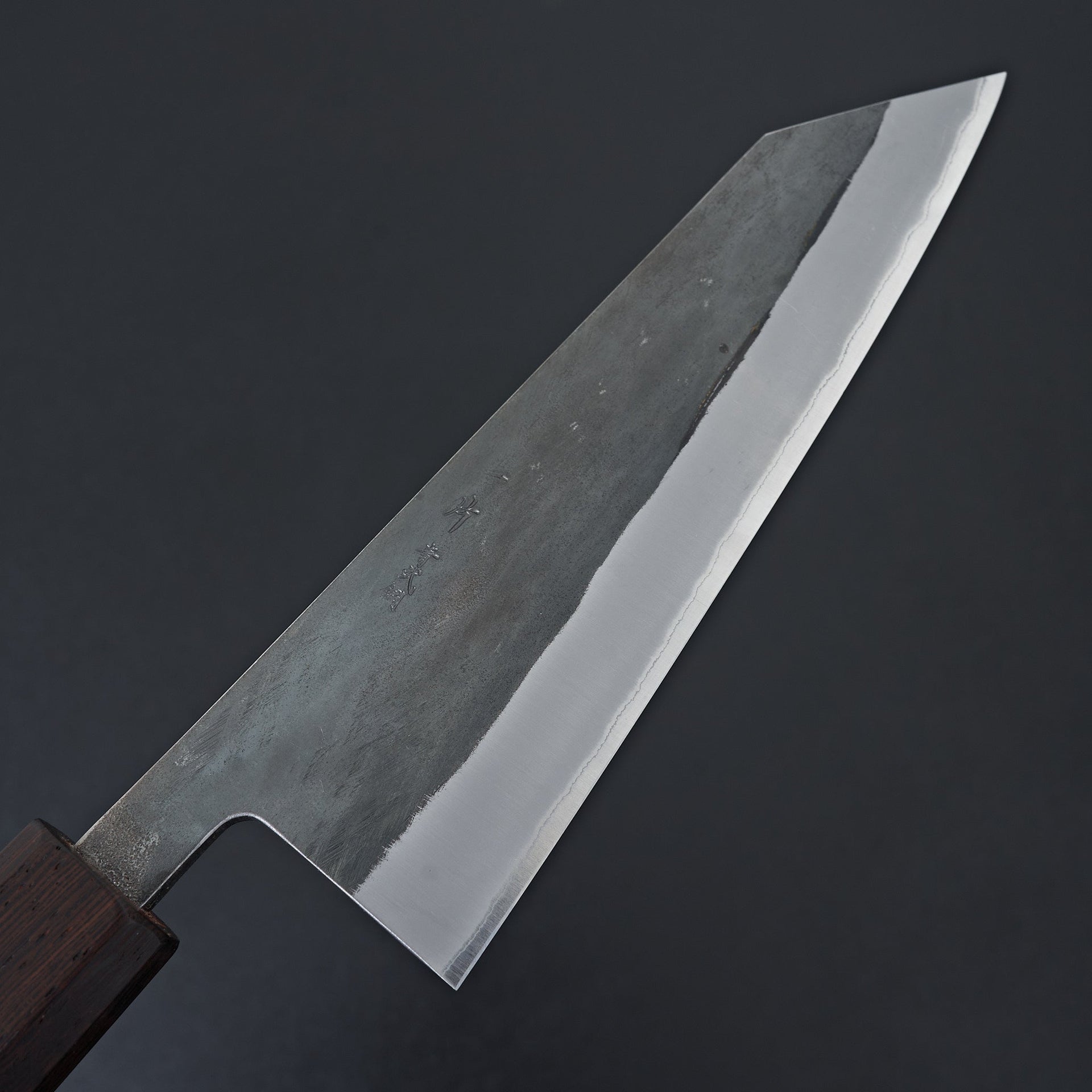 Hitohira TD Blue #2 Stainless Clad Kurouchi Bunka 170mm Padauk Handle-Knife-Hitohira-Carbon Knife Co