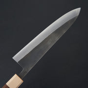 Hitohira TD Blue #2 Stainless Clad Kurouchi Gyuto 210mm Walnut Handle-Hitohira-Carbon Knife Co