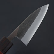 Hitohira TD Blue #2 Stainless Clad Kurouchi Utility 105mm Padauk Handle-Knife-Hitohira-Carbon Knife Co