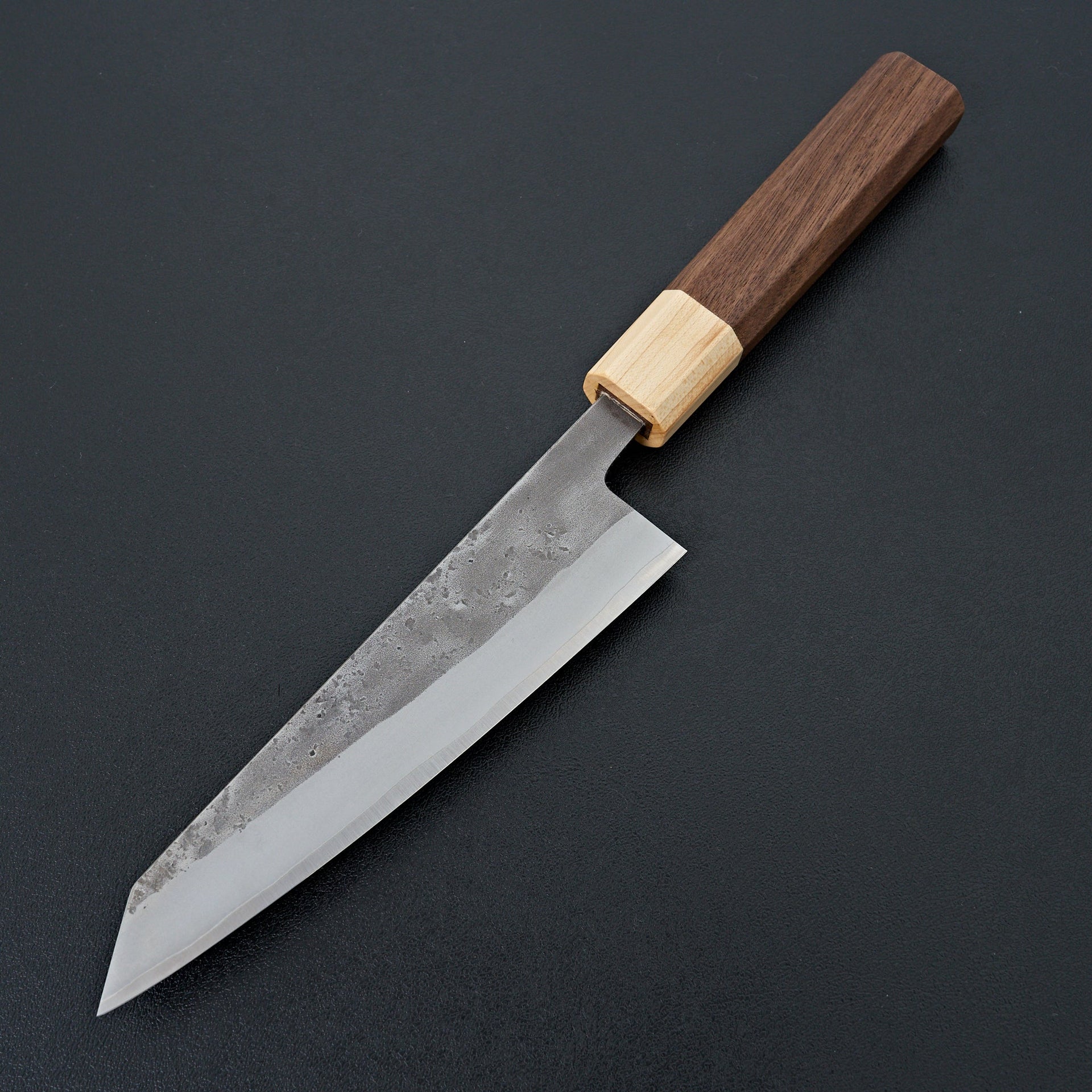 Hitohira TD SLD Nashiji Honesuki Kaku 150mm Walnut Handle-Knife-Hitohira-Carbon Knife Co