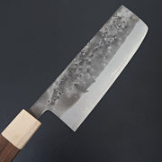 Hitohira TD SLD Nashiji Nakiri 165mm Walnut Handle-Knife-Hitohira-Carbon Knife Co