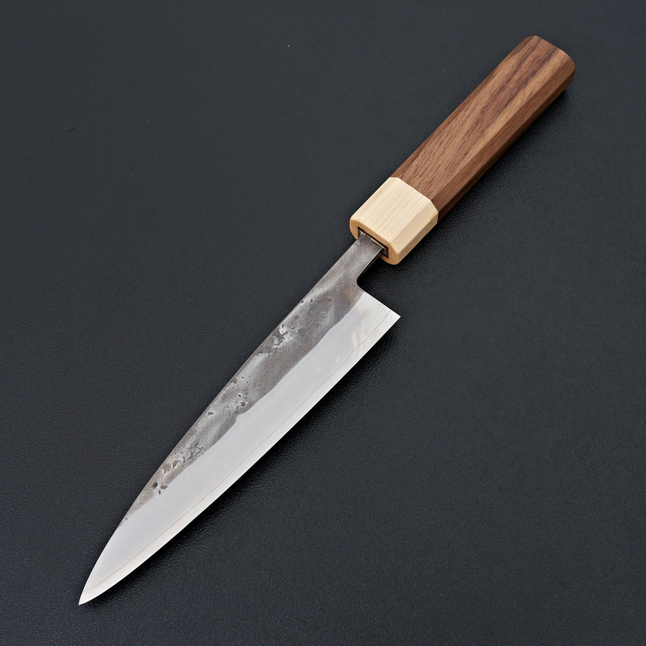 Hitohira TD SLD Nashiji Petty 135mm Walnut Handle-Knife-Hitohira-Carbon Knife Co